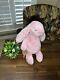 Jellycat Bashful Peony Bunny Medium Retired Htf Plush Stuffed Animal