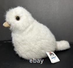 Jellycat Birdling Dove White Bird Plush Retired Stuffed Animal Rare All White