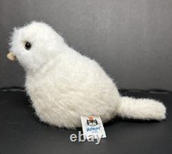 Jellycat Birdling Dove White Bird Plush Retired Stuffed Animal Rare All White