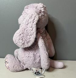 Jellycat Blossom Puppy Dog Lavender Lovey Plush Rare Hard to Find