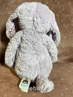 Jellycat Blossom Puppy Dog Lavender Purple Plush Stuffed Animal Floral Toy 11