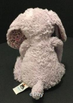 Jellycat Blossom Puppy Dog Lavender Purple Plush Stuffed Animal Floral Toy 11