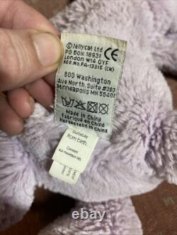Jellycat Blossom Puppy Dog Lavender Purple Plush Stuffed Animal Floral Toy 11
