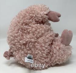 Jellycat Bobbleton Pig Curly Fur Plush Stuffed Animal Soft Toy Lovey Farm Friend