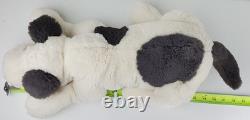 Jellycat Dashing Dog Gray Spots Large Puppy Stuffed Animal Plush Toy HTF Retired