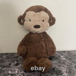 Jellycat First Steps Nugget Monkey Plush Retired RARE Stuffed Animal Toy