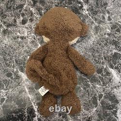 Jellycat First Steps Nugget Monkey Plush Retired RARE Stuffed Animal Toy