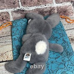 Jellycat Fuzzle Bunny Plush Stuffed Animal RETIRED SUPER RARE VHTF NWT Dust Bag