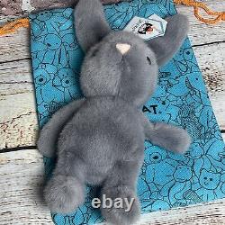 Jellycat Fuzzle Bunny Plush Stuffed Animal RETIRED SUPER RARE VHTF NWT Dust Bag