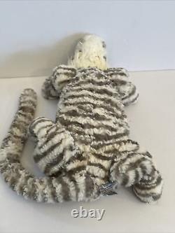 Jellycat Huge Really Big Sacha Snow Tiger Plush Stuffed Animal 33