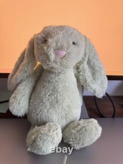 Jellycat Kiwi Bashful Bunny 12 Medium Plush Rabbit Stuffed Animal Green