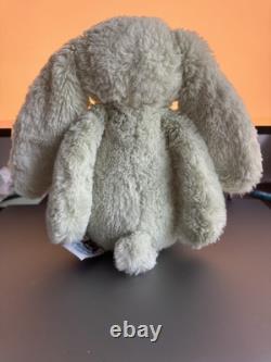 Jellycat Kiwi Bashful Bunny 12 Medium Plush Rabbit Stuffed Animal Green