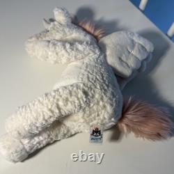 Jellycat LALLAGIE Unicorn Plush Wings RARE Retired HTF Soft Stuffed Animal Toy