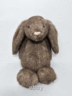 Jellycat London Bashful Bunny Pecan Medium Plush Stuffed Animal Rare RETIRED