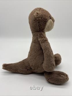 Jellycat London Bashful Otter Plush Lovie Stuffed Animal Rare Retired HTF 12