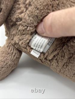 Jellycat London Bashful Otter Plush Lovie Stuffed Animal Rare Retired HTF 12