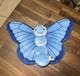 Jellycat London Iris Breezy Butterfly Iris Blue Plush Stuffed Animal Retired Htf