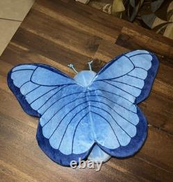 Jellycat London Iris Breezy Butterfly Iris Blue Plush Stuffed Animal Retired HTF