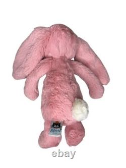 Jellycat Medium Bashful Petal Bunny Pink Plush Stuffed Animal Toy 12 NWT RETIRE