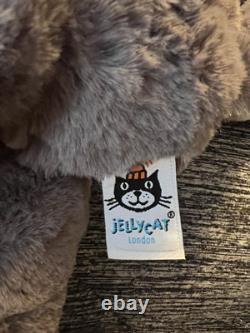Jellycat Medium Brodie Monkey Plush Stuffed Animal NWT NEW 13 Inches