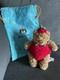 Jellycat Nwt Bear Plush Stuffed Animal Red Hat Strawberry Bartholomew W Bag