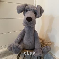 Jellycat NWT Zeus Great Dane Dog Plush Stuffed Animal Excellent Puppy
