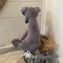Jellycat NWT Zeus Great Dane Dog Plush Stuffed Animal Excellent Puppy
