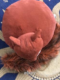 Jellycat Nestie Fox Plush Stuffed Animal Tail Sleep Pillow Retired Nest RARE