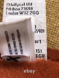 Jellycat Nestie Fox Plush Stuffed Animal Tail Sleep Pillow Retired Nest RARE