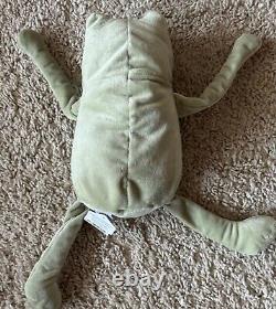 Jellycat OG Fergus Frog Green Plush 8 Animal Stuffed Animal Retired RARE NWT