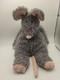 Jellycat Plush Medium Bunglie Mouse Stuffed Animal Gray Pink Tail 17