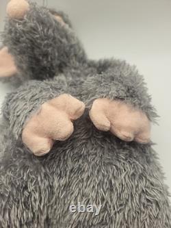Jellycat Plush Medium Bunglie Mouse Stuffed Animal Gray Pink Tail 17