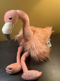 Jellycat Plush Rosario Flamingo Stuffed Animal Rare Large NWT 18 HTF Pink Lovey