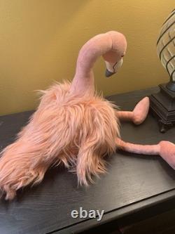 Jellycat Plush Rosario Flamingo Stuffed Animal Rare Large NWT 18 HTF Pink Lovey