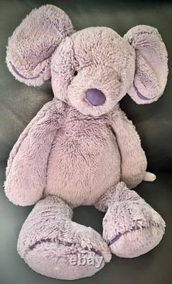 Jellycat Purple Piper Large Mouse Plush Stuffed Animal 18 Rare Plushie Lovely