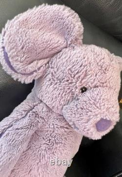 Jellycat Purple Piper Large Mouse Plush Stuffed Animal 18 Rare Plushie Lovely