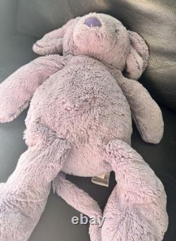 Jellycat Purple Piper Large Mouse Plush Stuffed Animal 18 Rare Plushie Lovely
