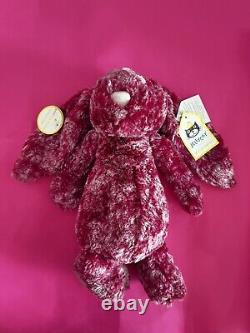 Jellycat Rare Retired Blackberry Bashful Bunny? New With Tags