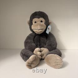 Jellycat Retired Perdie Gorilla Gorilla Stuffed Animal Plush Gray NWT