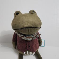 Jellycat Riverside Rambler Frog Plush Stuffed Animal Soft Toy Green Red New