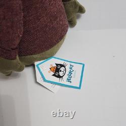 Jellycat Riverside Rambler Frog Plush Stuffed Animal Soft Toy Green Red New