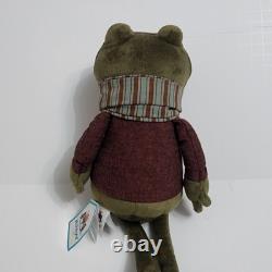 Jellycat Riverside Rambler Frog Plush Stuffed Animal Soft Toy Green Red New