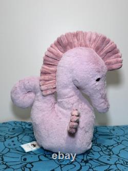 Jellycat Sienna Seahorse Medium RETIRED RARE Plush Stuffed Animal NWT NEW Summer