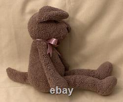 Jellycat Slackajack Brown Puppy Dog Floppy Stuffed Animal Beanbag Plush 13