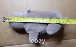 Jellycat Small Mellow Mallow Hippo 8 Stuffed Animal Plush RETIRED! VERY RARE