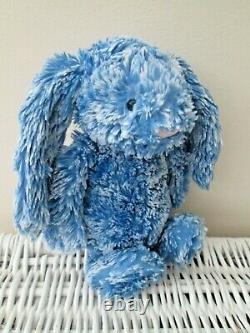 Jellycat Special Edition Nicky Bunny Mottled Blue Rabbit 9 Soft Plush Toy Ltd