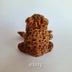 Jellycat Toby The Toad Stuffed Toy Animal Plush Spotted Brown Small HTF Retired