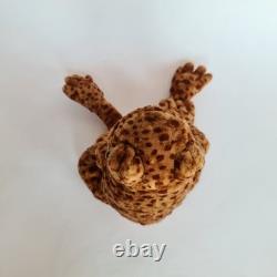Jellycat Toby The Toad Stuffed Toy Animal Plush Spotted Brown Small HTF Retired