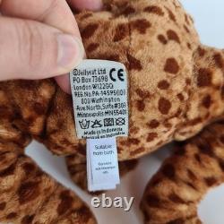 Jellycat Toby The Toad Stuffed Toy Animal Plush Spotted Brown Small HTF Retired