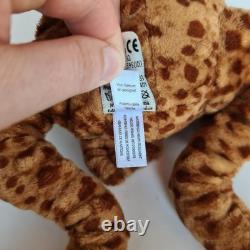 Jellycat Toby The Toad Stuffed Toy Animal Plush Spotted Brown Small HTF Retired